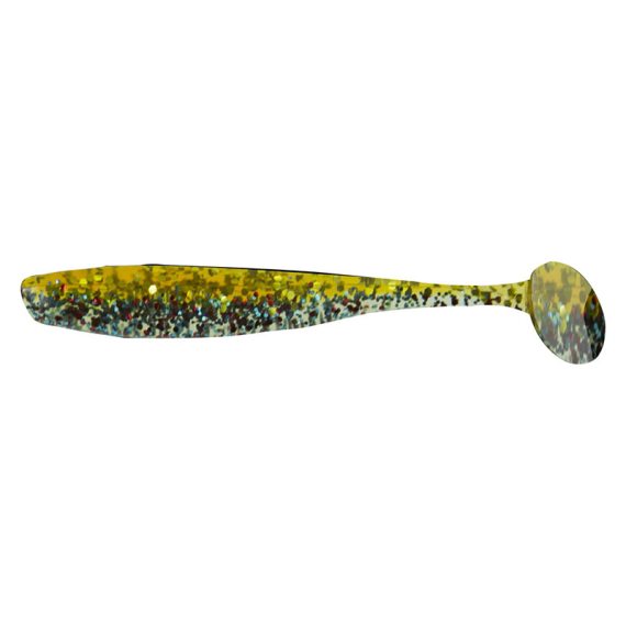 Relax Bass - L641 Rootbeer Gold Glitter Clear Sky Blue Red Glitter in the group Lures / Softbaits / Perch Softbaits & Zander Softbaits at Sportfiskeprylar.se (BAS3-L641)