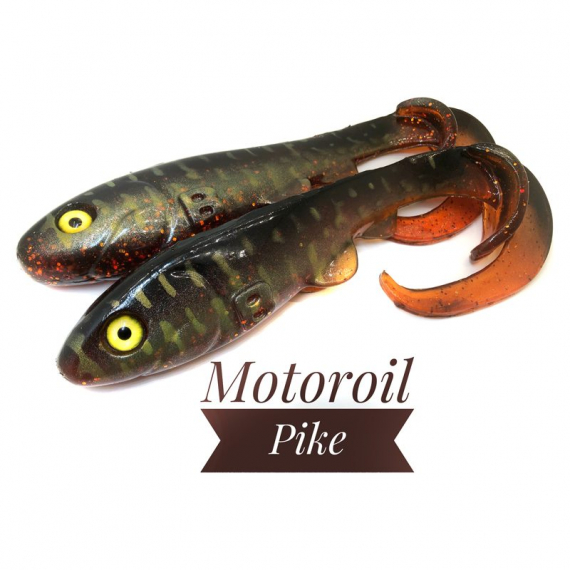 BoniBaits Happy Hybrid 24cm 57g - Motoroil Pike in the group Lures / Softbaits / Pike Softbaits at Sportfiskeprylar.se (BBHH29)