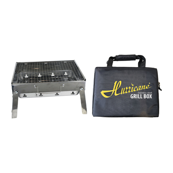 Hurricane Grill Box Stainless Steel in the group Outdoor / Camp Kitchen & Utensils / Grills at Sportfiskeprylar.se (BBQ)
