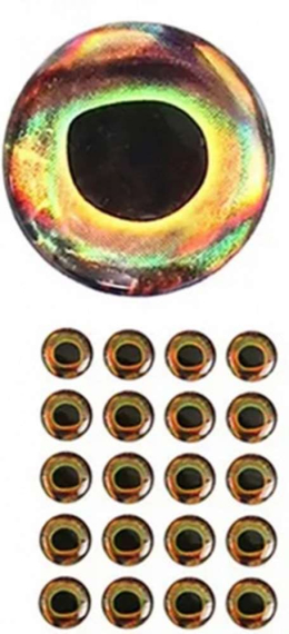Semperfli 5mm 3D Epoxy Eyes in the group Hooks & Terminal Tackle / Fly Tying / Fly Tying Material / Eyes at Sportfiskeprylar.se (BEYE005BRDr)