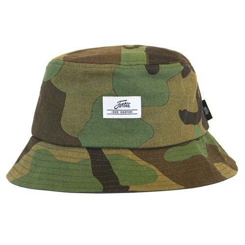 Fortis Bucket Hat Camo Green in the group Clothes & Shoes / Caps & Headwear / Hats at Sportfiskeprylar.se (BHR01r)