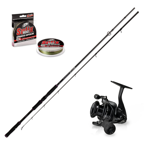 Mikado Bixlite Power Spin 8\'/245cm 30-85g Combo in the group Combos / Spinning Combos / Pike Spinning Set at Sportfiskeprylar.se (BIXLITEPIKESPINNINGSET)