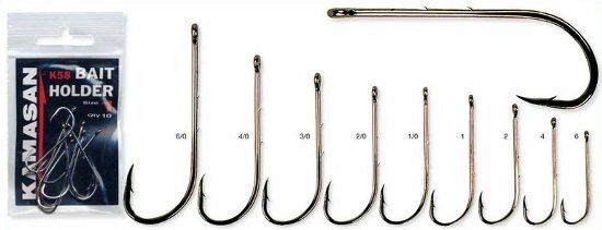 Kamasan K58 - Bait Hook 1/0 in the group Hooks & Terminal Tackle / Hooks / Specimen Hooks at Sportfiskeprylar.se (BK58-100)