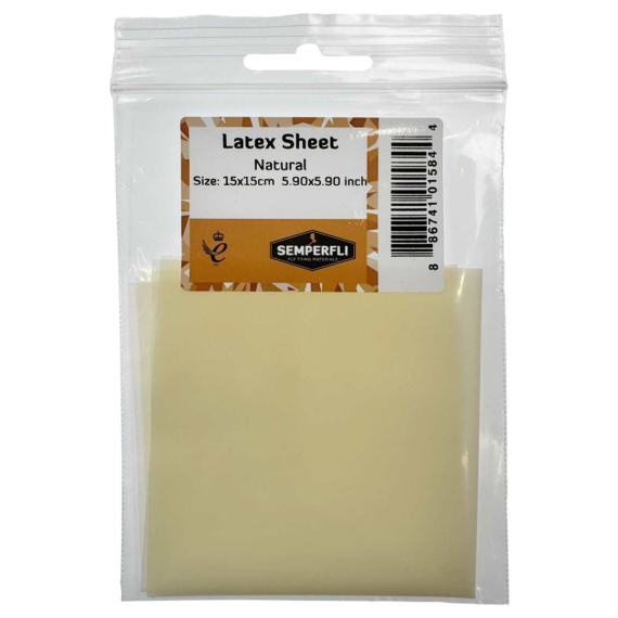 Semperfli Latex Sheet Natural in the group Hooks & Terminal Tackle / Fly Tying / Fly Tying Material / Foam at Sportfiskeprylar.se (BLATSHTNAT)