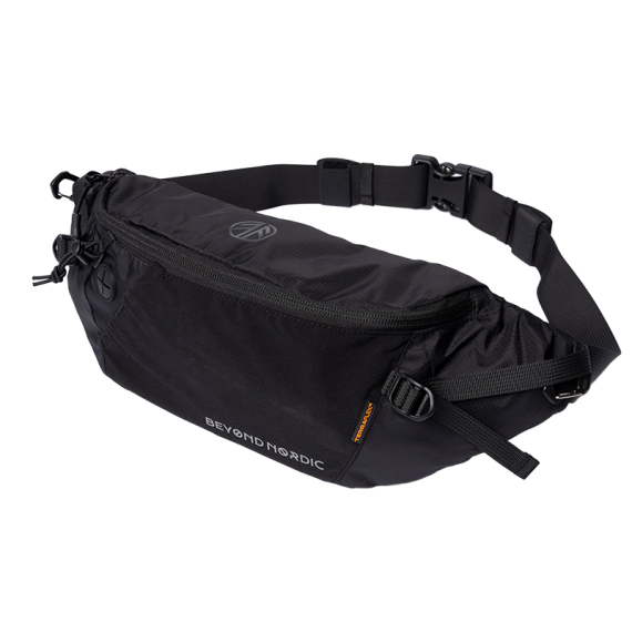 Beyond Nordic BN505 Waist Pack 2,5L Onyx Black in the group Storage / Tackle Bags / Hip packs at Sportfiskeprylar.se (BN505-BLACK-OS)