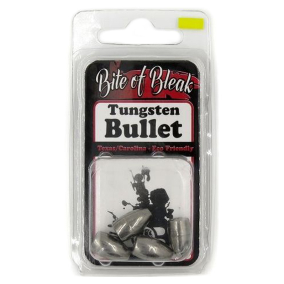 Bite Of Bleak - Tungsten Bullet 3/4-pack in the group Hooks & Terminal Tackle / Sinkers & Weights / Bullet Weights at Sportfiskeprylar.se (BOB-00-0144r)