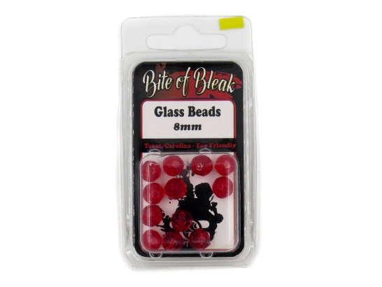 Bite Of Bleak - Glass Beads, 8mm 12-pack in the group Hooks & Terminal Tackle / Rig Accessories / Pearls & Beads at Sportfiskeprylar.se (BOB-00-0152)