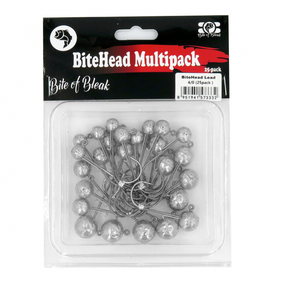 Bite Of Bleak Bitehead Mix Multi-pack (25-Pack) in the group Hooks & Terminal Tackle / Jig Heads / Round Jig Heads at Sportfiskeprylar.se (BOB-00-0630r)