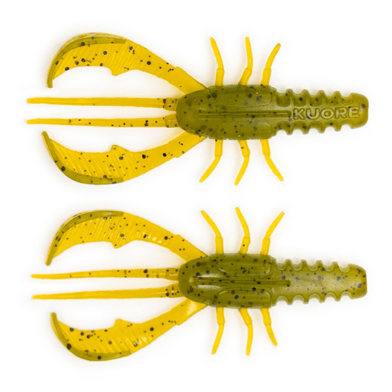 Kuore Bouncer 6,5cm, 2,6g (5Pcs) - Green Pumpkin