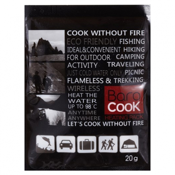 Barocook Heater 20gr (10-pack) in the group Outdoor / Camp Kitchen & Utensils / Lunch Boxes & Vacuum Food Jars / Lunch Boxes at Sportfiskeprylar.se (BP-001)