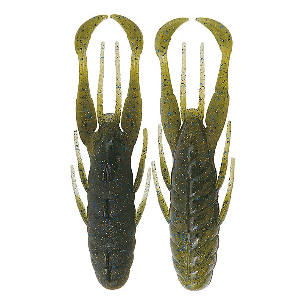 Bottom Up Hurry Slide - Weed Shrimp Blue Flake (5-pack)