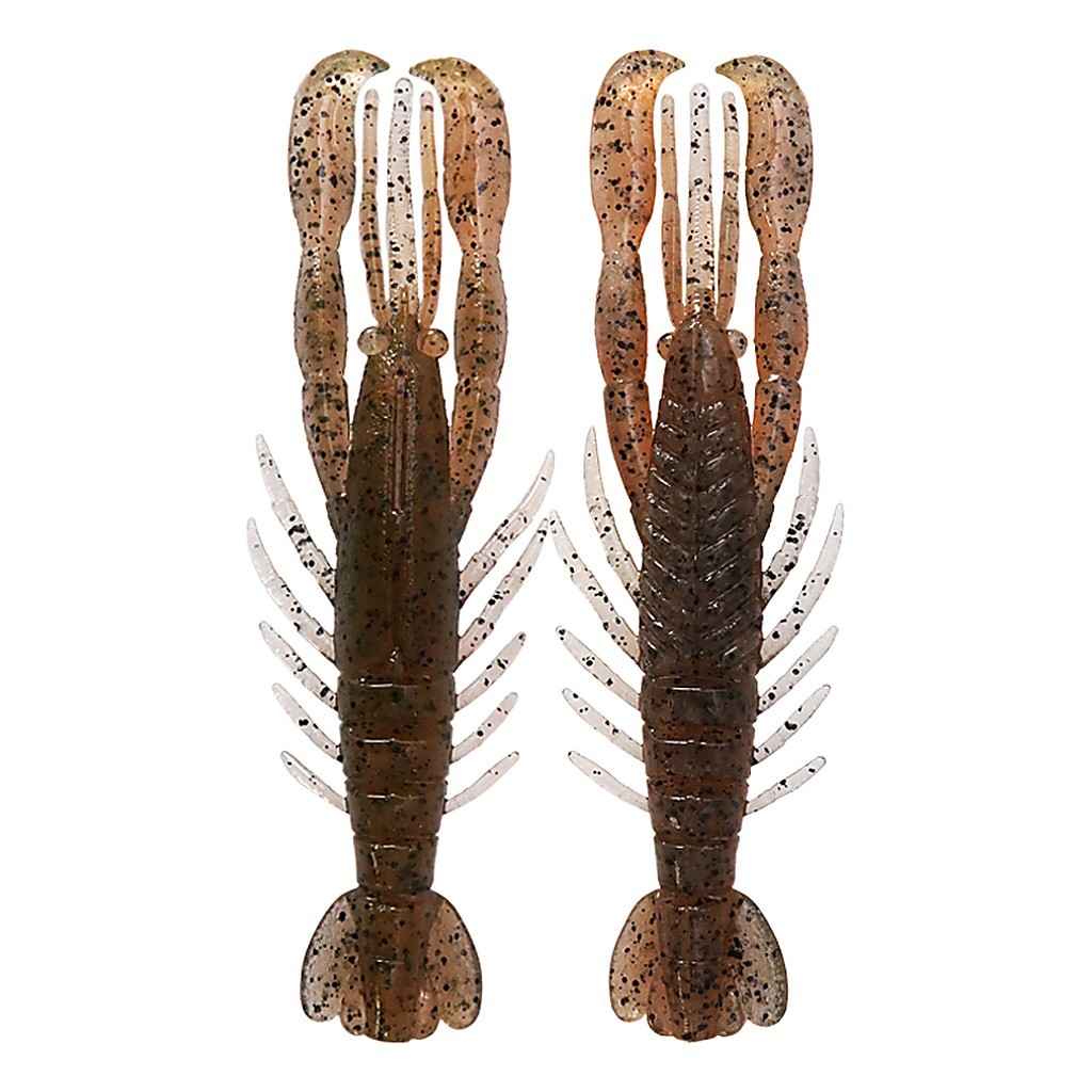 Bottom Up Hurry Shrimp 3'' - Smoky Crawdad (8-pack)