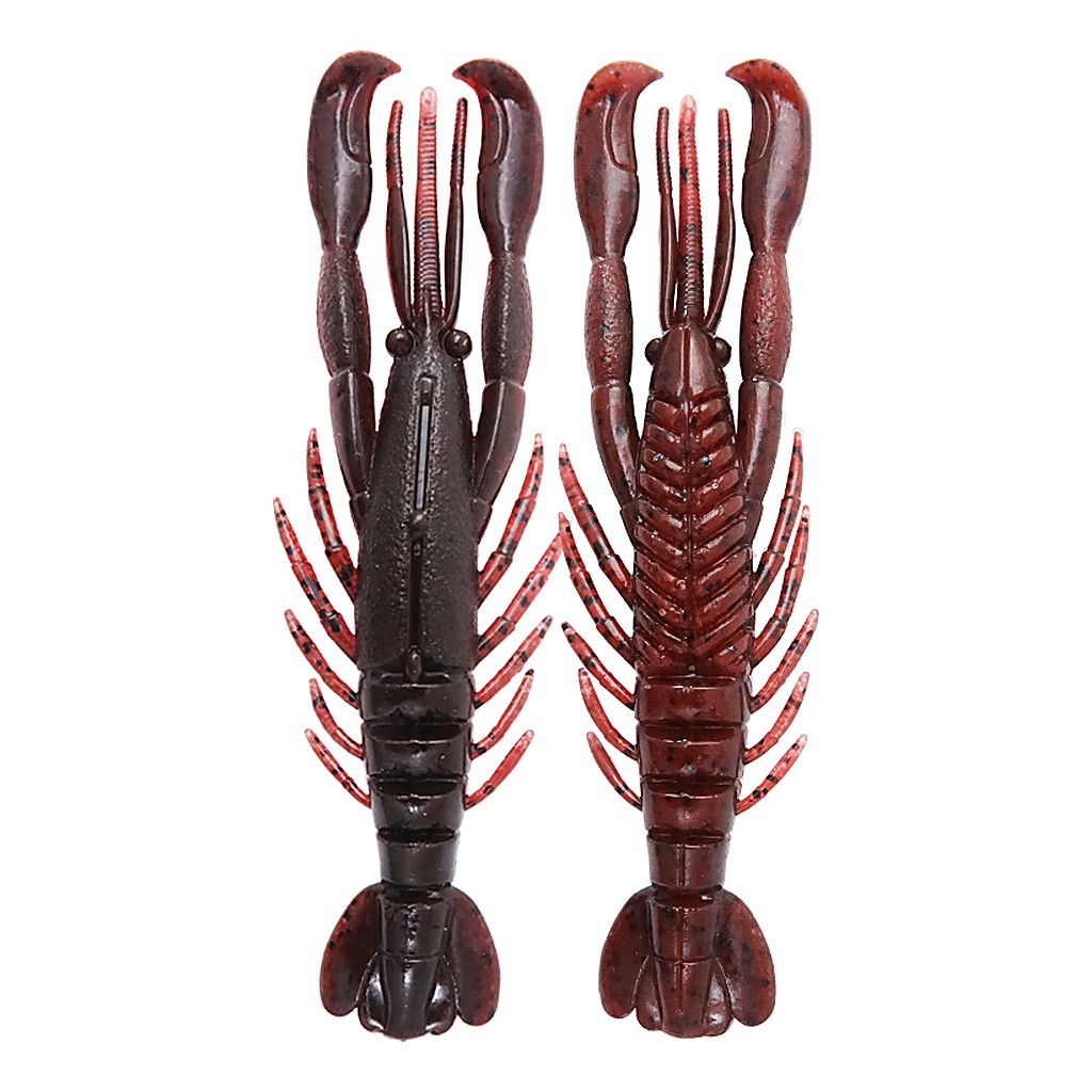 Bottom Up Hurry Shrimp 3'' - Red Craw (8-pack)