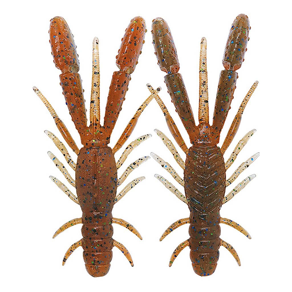 Bottom Up Bulls Hog Baby 2,4'' - Boil Craw (7-pack)