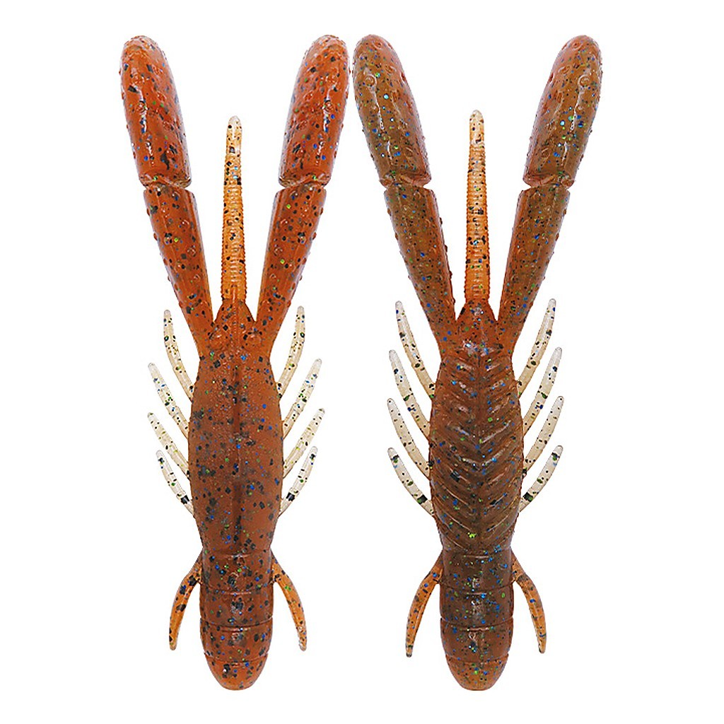 Bottom Up Bulls Hog 3'' - Boil Craw (7-pack)