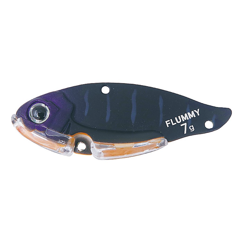 Bottom Up Flummy - 7,0g - Mat Black Tiger