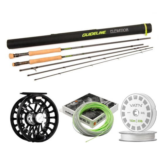 Guideline Elevation Control 3.0 Flugset 9\' #6 in the group Combos / Fly Fishing Combos / One-handed fly fishing combos at Sportfiskeprylar.se (BUNDLE105315GL2026CTRL)