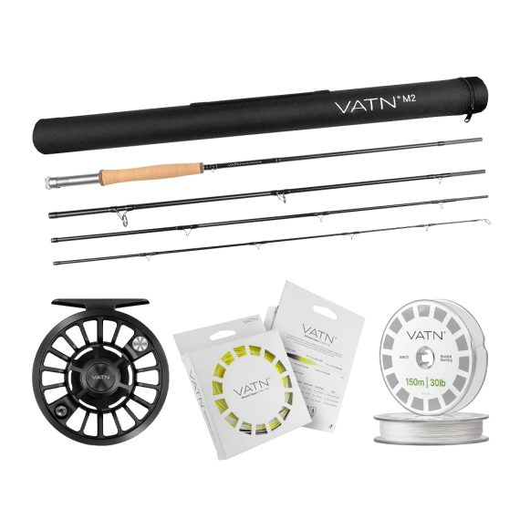 VATN M2 Allround Streamer Flugset 9\' - #5 in the group Combos / Fly Fishing Combos / One-handed fly fishing combos at Sportfiskeprylar.se (BUNDLEVATNM29052026ARTS3)