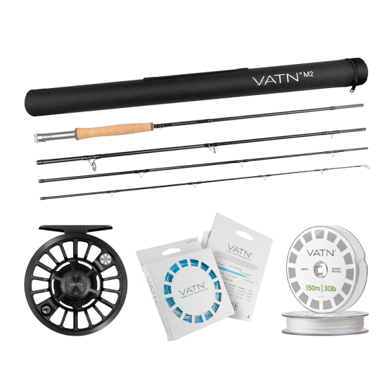VATN M2 Coastal+ Flugset 9\' - #6 in the group Combos / Fly Fishing Combos / One-handed fly fishing combos at Sportfiskeprylar.se (BUNDLEVATNM29062026COAST)