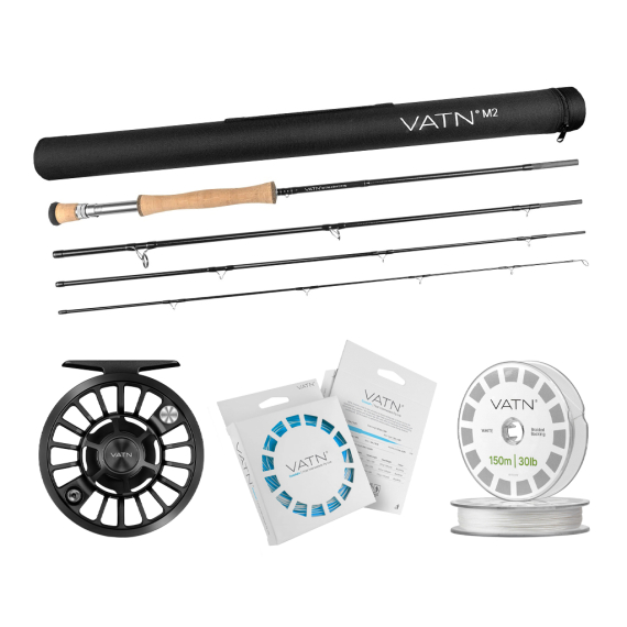 VATN M2 Coastal+ Flugset 9\' - #7 in the group Combos / Fly Fishing Combos / One-handed fly fishing combos at Sportfiskeprylar.se (BUNDLEVATNM29072026COAST)
