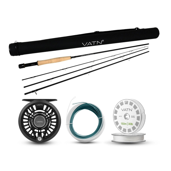 VATN M1 Coastal+ Flugset - 9\' #6 in the group Combos / Fly Fishing Combos / One-handed fly fishing combos at Sportfiskeprylar.se (BUNDLEVATNST962026COASTAL)