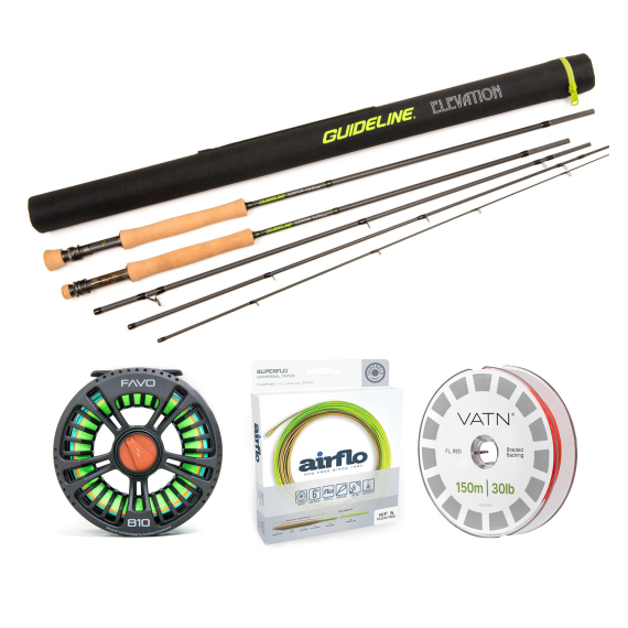 Gudieline Elevation Universal Taper Combo - 9\' #6 in the group Combos / Fly Fishing Combos / One-handed fly fishing combos at Sportfiskeprylar.se (BUNDLE_105315GLFAVOFLO)