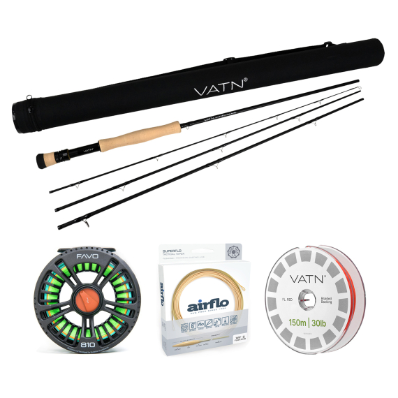 VATN M1 Ridge 2.0 Tactical Taper Combo - 9\' #7 in the group Combos / Fly Fishing Combos / One-handed fly fishing combos at Sportfiskeprylar.se (BUNDLE_VATNST97AIRFLO)