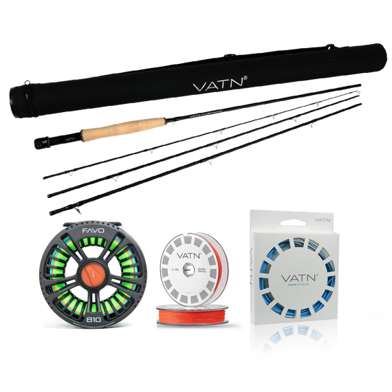 VATN M1 Favo Coastal Combo - 9\' #7 in the group Combos / Fly Fishing Combos / One-handed fly fishing combos at Sportfiskeprylar.se (BUNDLE_VATNST97FAVO03)