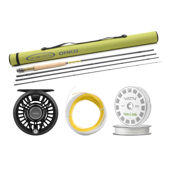 Vision ONKII Dry Fly Taper+ Flugset - 9\'0\'\' #5 in the group Combos / Fly Fishing Combos / One-handed fly fishing combos at Sportfiskeprylar.se (BUNDLE_VOI4905_2026_DRY)