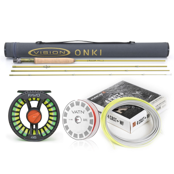Vision Onki Outfit # 4 8\' in the group Fishing methods / Fly Fishing / Fly Fishing Kits at Sportfiskeprylar.se (BUNDLE_VON4967480P)