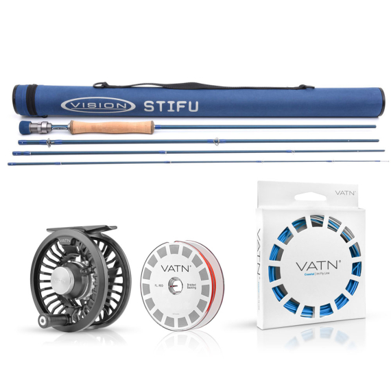 Vision Stifu / VATN Seatrout Outfit # 6 9\' in the group Fishing methods / Fly Fishing / Fly Fishing Kits at Sportfiskeprylar.se (BUNDLE_VST40906)