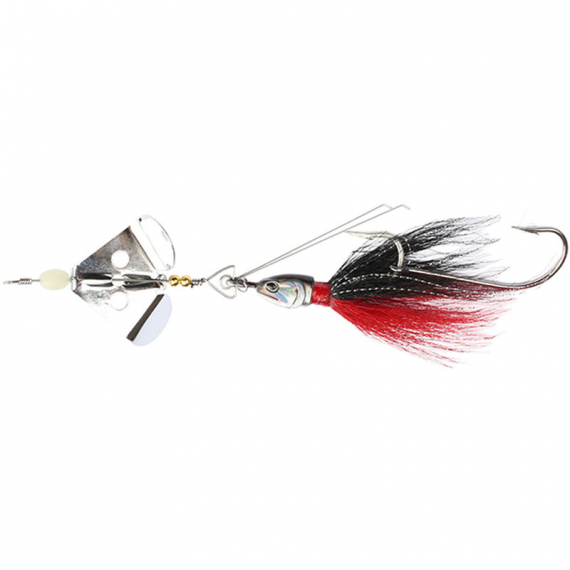 Wiggbuzz Buzzer - Black/Red in the group Lures / Spinnerbaits at Sportfiskeprylar.se (BUZ1)