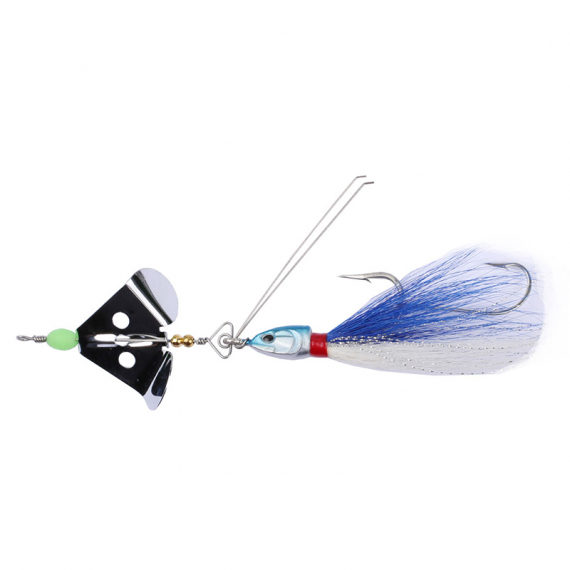 Wiggbuzz Buzzer - Blue/White in the group Lures / Spinnerbaits at Sportfiskeprylar.se (BUZ6)