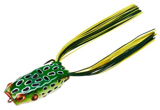 BOOYAH Poppin\' Pad Crasher 5,9CM 14gr 3/0 901 in the group Lures / Topwater Lures at Sportfiskeprylar.se (BYPPC39-01)