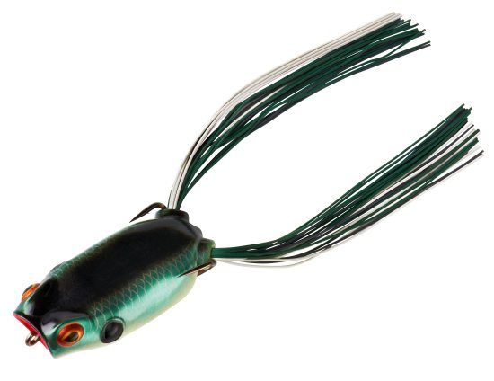 BOOYAH Poppin\' Pad Crasher 5,9CM 14gr 3/0 907 in the group Lures / Topwater Lures at Sportfiskeprylar.se (BYPPC39-07)