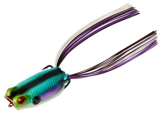 BOOYAH Poppin\' Pad Crasher 5,9CM 14gr 3/0 908 in the group Lures / Topwater Lures at Sportfiskeprylar.se (BYPPC39-08)