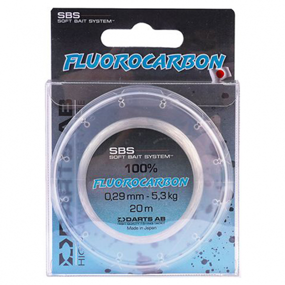 Darts Fluorocarbon 20m in the group Hooks & Terminal Tackle / Leaders & Leader Materials / Leader Materials / Leader Material Fluorocarbon at Sportfiskeprylar.se (C20-405r)