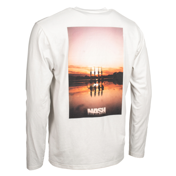 Nash Make It Happen Sunset Long Sleeve Shirt in the group Clothes & Shoes / Clothing / Sweaters / Long-sleeved T-shirts at Sportfiskeprylar.se (C2216r)