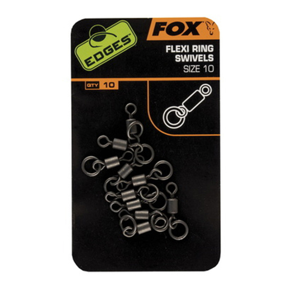 Fox Edges Flexi Ring Swivel in the group Hooks & Terminal Tackle / Rig Accessories / Other Rig Accessories at Sportfiskeprylar.se (CAC529r)