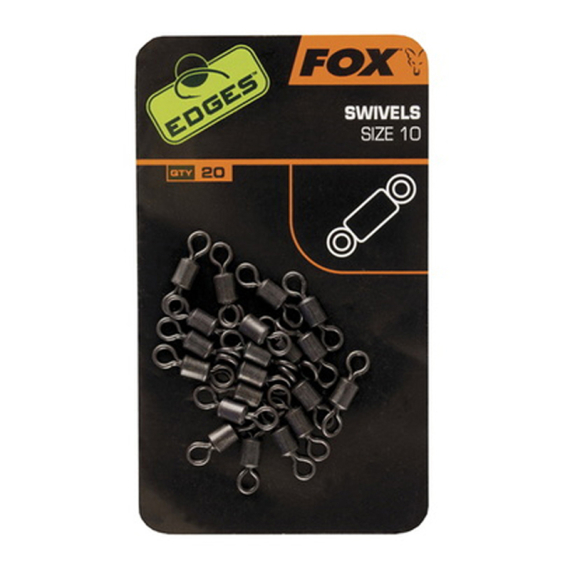 Fox Edges Swiwels in the group Hooks & Terminal Tackle / Rig Accessories / Other Rig Accessories at Sportfiskeprylar.se (CAC533r)