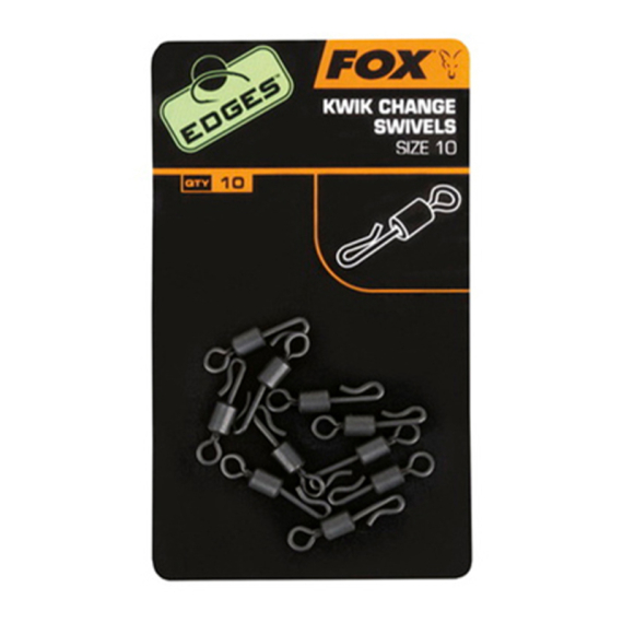 Fox Edges Kwick Change O Ring Swivels in the group Hooks & Terminal Tackle / Rig Accessories / Other Rig Accessories at Sportfiskeprylar.se (CAC674r)