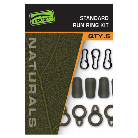 Fox Naturals Standard Run Ring Kit in the group Hooks & Terminal Tackle / Rig Accessories / Lead Clips at Sportfiskeprylar.se (CAC838)