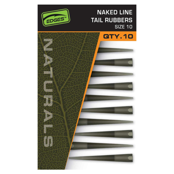 Fox Naturals Naked Line Tail Rubbers - Size 10 in the group Hooks & Terminal Tackle / Rig Accessories / Shrink Tubing & Sleeves at Sportfiskeprylar.se (CAC841)