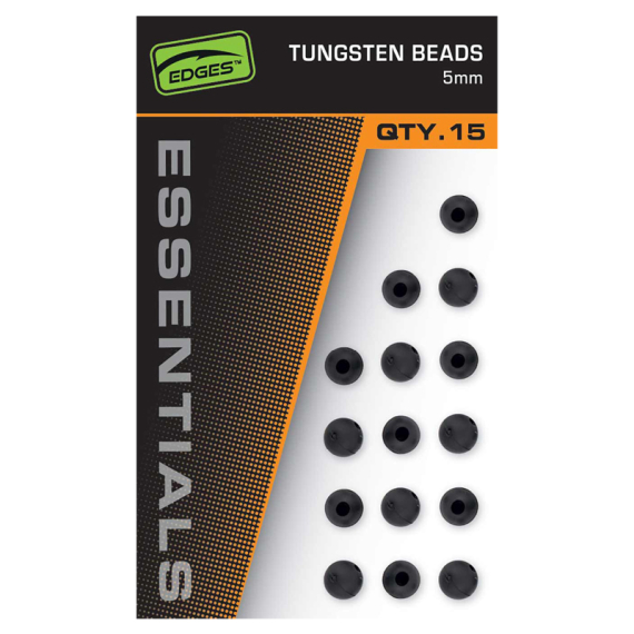 Fox Edges Tungsten Beads - 5mm in the group Hooks & Terminal Tackle / Rig Accessories / Float Stoppers at Sportfiskeprylar.se (CAC865)