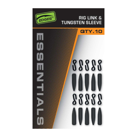 Fox Edges Rig Link and Tungsten Sleeve 10-pack in the group Hooks & Terminal Tackle / Rig Accessories / Other Rig Accessories at Sportfiskeprylar.se (CAC880)