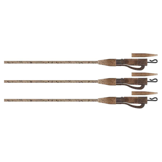 Fox Edges Tungsten Tubing Leadclip Ready Rigs Size 7 3pcs in the group Hooks & Terminal Tackle / Rig Accessories / Other Rig Accessories at Sportfiskeprylar.se (CAC918)