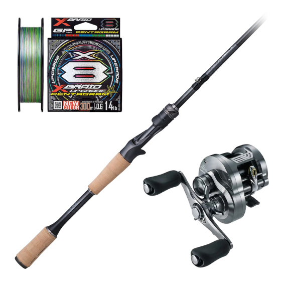 Jackall X Shimano Poison Glorious & Conquest DC Combo 6\'10\'\' 7-21g in the group Combos / Casting Combos / Casting Combo Perch at Sportfiskeprylar.se (CALCUTTAGLORIOUSSET)