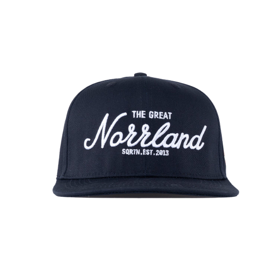 SQRTN Great Norrland Cap Black in the group Clothes & Shoes / Caps & Headwear / Caps / Snapback Caps at Sportfiskeprylar.se (CAP-001-OSFA)