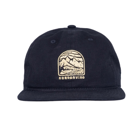 SQRTN Nordanvind 2 6-Panel Cap, Black in the group at Sportfiskeprylar.se (CAP-397-OSFA)