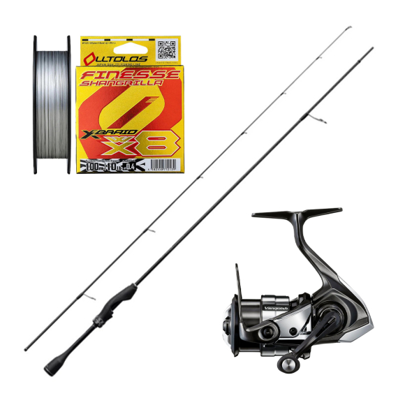 Shimano Cardiff Exlead Competition Small Game Combo in the group Combos / Spinning Combos / Game Fish Spinning Set at Sportfiskeprylar.se (CARDIFFCOMBO)
